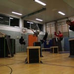 Gym-Sleepover mit Parkour und Freerunning bei der TS