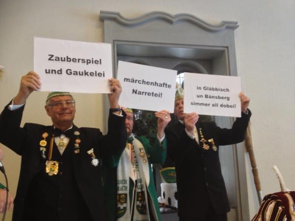 Das Sessionsmotto für Gläbbisch und Bensberg 2014