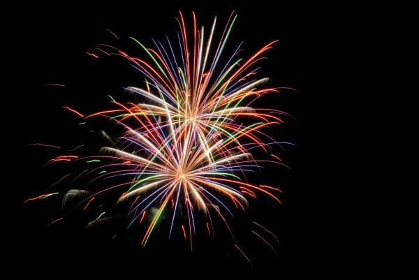 Abschluss Feuerwerk. Foto by Melanie Tröster