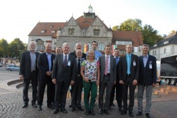 Lucke mit AfD-Vertretern aus Bergisch Gladbach und Köln