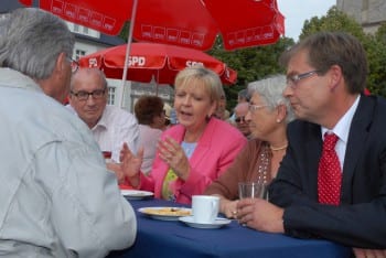 Michael Zalfen mit Hannelore Kraft