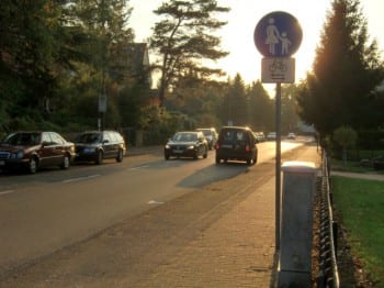 Fuß- statt Radweg an der Alten Wipperfürther Straße