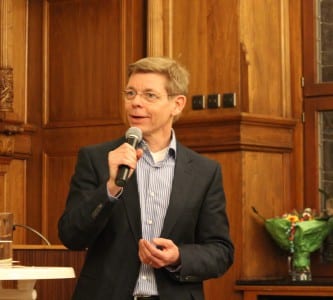 Michael Schubek im großen Ratssaal