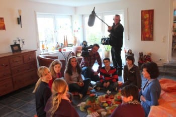 ZDF bei der Kindertrauergruppe