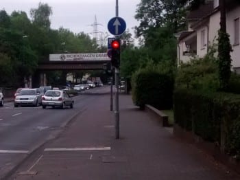 Ampel am Gronauer Waldweg