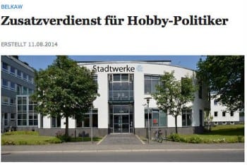 Screenshot der Webseite des KSTA. Zu sehen ist eine Fotomontage