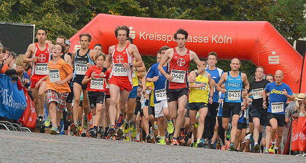 Der Start zum Bergisch Gladbacher Stadtlauf 2014