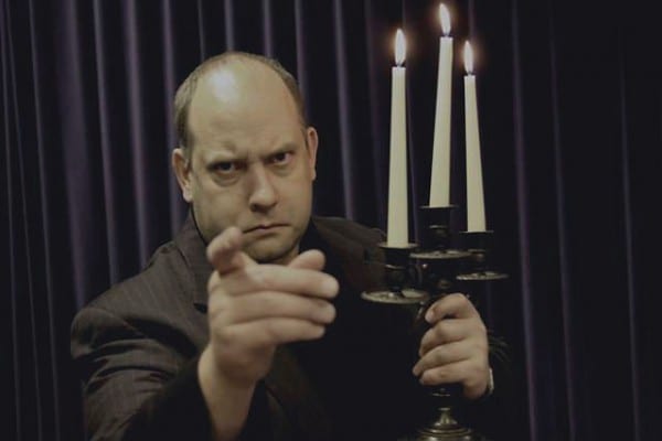 Gerd J. Pohl, der Rezitator. Foto: Helga Niekammer