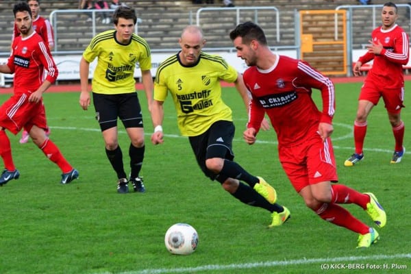 Eine Spielszene vom vergangenen Sonntag. Foto: Holger Plum / Kick Berg