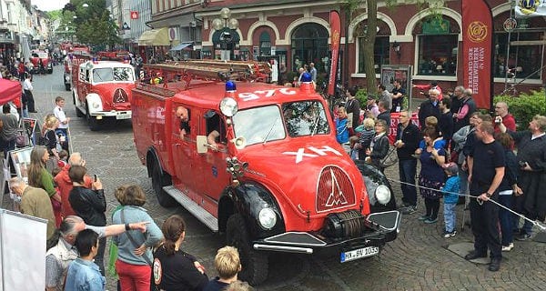 Feuerwehr-Sternfahrt 2015 Bergisch Gladbach. Foto: Feuerwehr Bergisch Gladbach