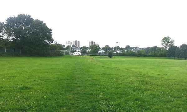 Hier sollen die Container aufgebaut werden.