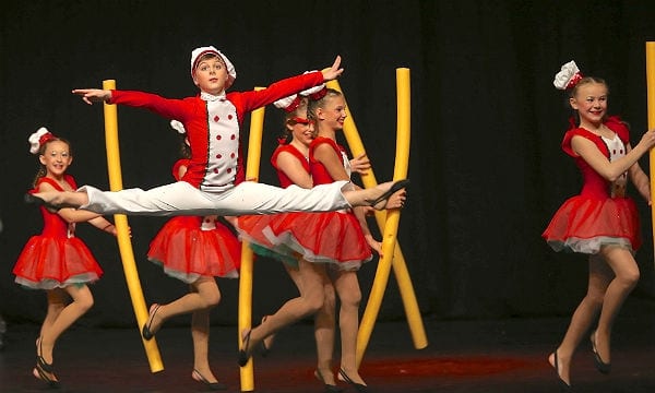 Die Showkids wurden in Halle Deutscher Meister im Showdance in der Altersklasse der 8- bis 12-Jährigen
