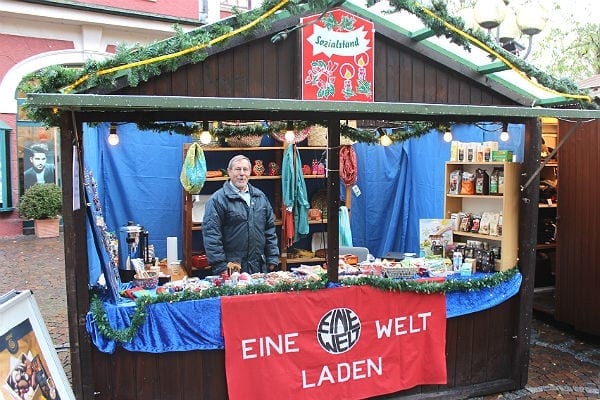 Der Sozialstand auf dem Bergisch Gladbacher Weihnachtsmarkt
