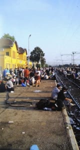 Bahnhof in Mazedonien