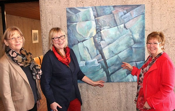 Karin Kuthe zeigt Bilder im Rathaus Bensberg