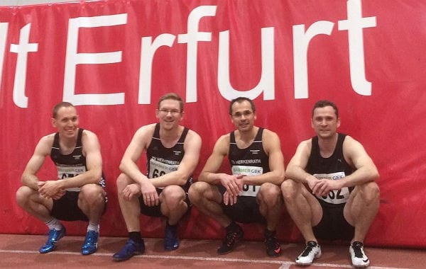 Jochen Gippert, Kolja Ewert, Timo Esser-Bendel, Henning Böhm (v.r.n.l.)