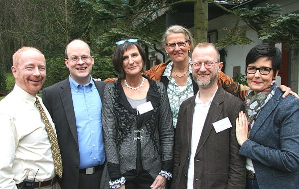 Bob Neimeyer, David Roth, Sylvia Brathuhn, Chris Paul, Jan Gramm und Christiane Poertgen