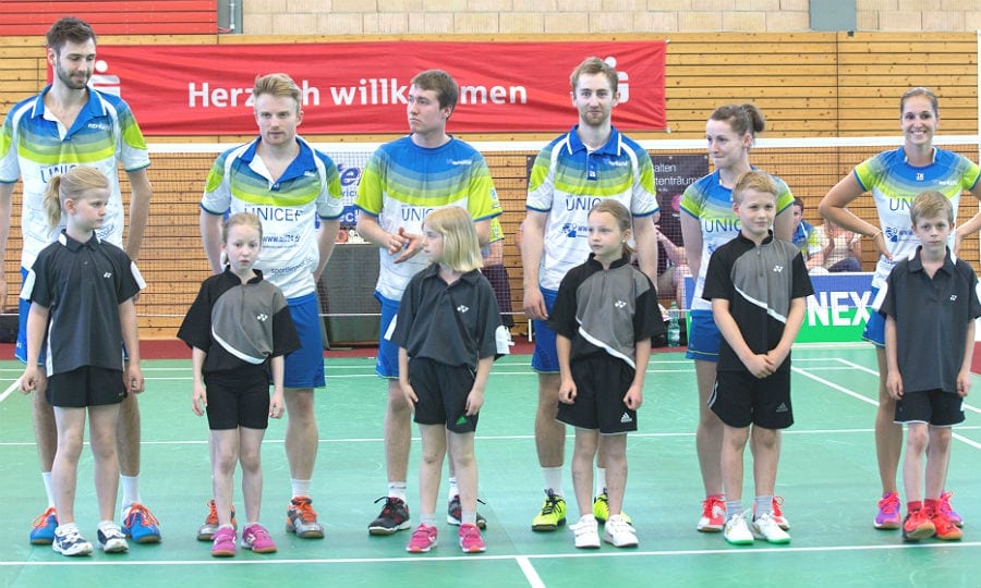 Richard Domke, Fabian Holzer, Lars Schänzler, Sam Magee, Chloe Magee und Carla Nelte