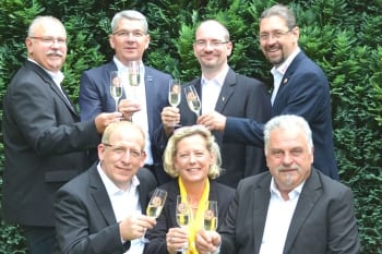 Das Dreigestirn der Stadt Bergisch Gladbach für die Session 2016/2017