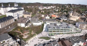 Modell der neuen Marktgalerie mit städtischer Freitreppe. Foto: Screenshot/Beschlussvorlage
