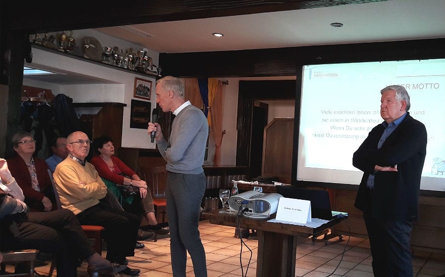 Ingo Froböse bei der Senioren-Union der CDU Bergisch Gladbach