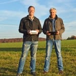 Stefan Krill, Milko Murat und der Yuneec Typhoon Hexacopter von Bergisch Schön