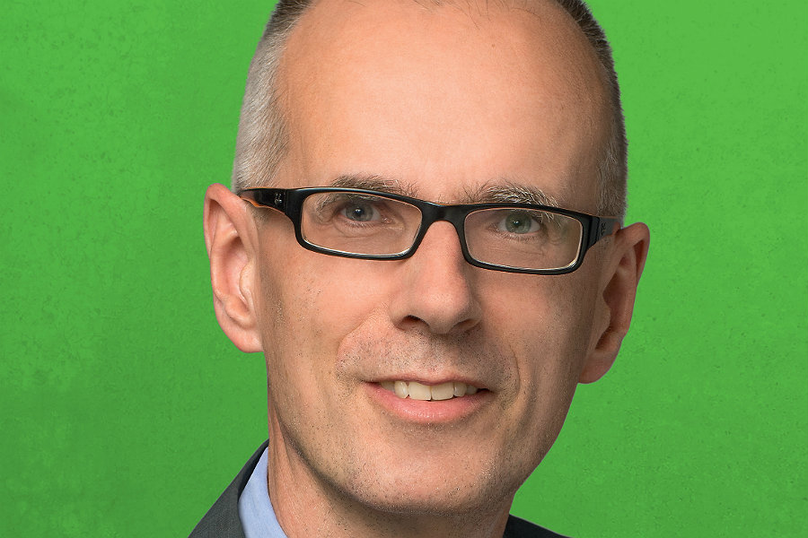 Jörg Wagner, Kandidat der Grünen für die Landratswahl im Rheinisch-Bergischen Kreis