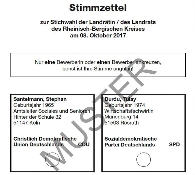 Wieviele Stimmen sind bei der Stichwahl verloren gegangen?