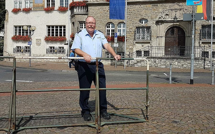Richard Barz, Sprecher der Polizei RheinBerg
