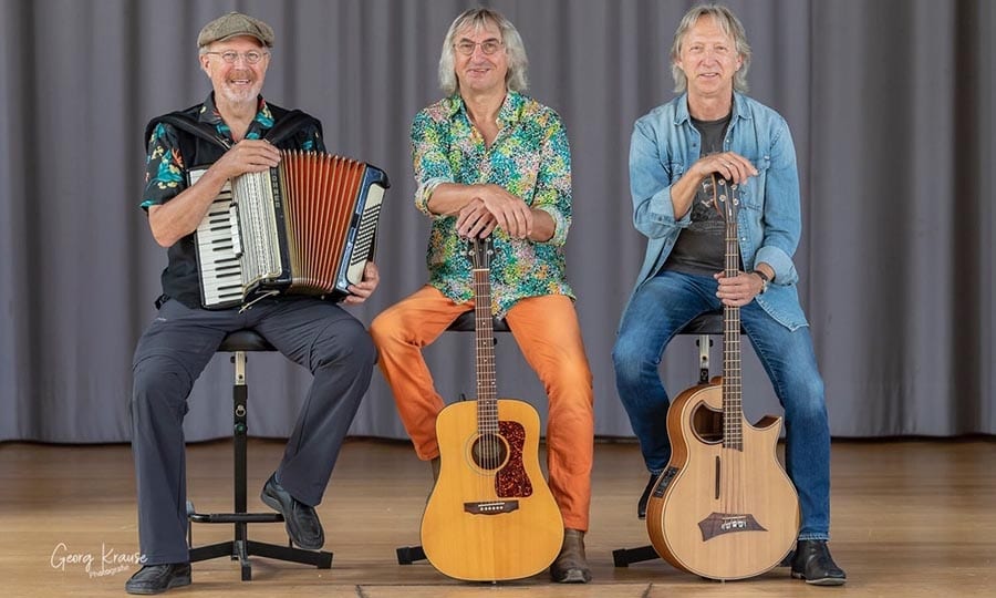 Peter Müller, Wolfgang Geller und Harald Grusa. Foto: Georg Krause