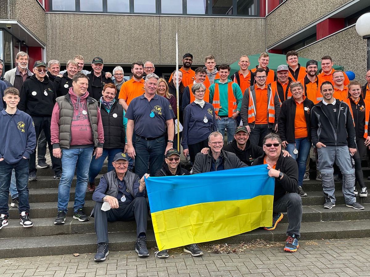 Vereine sammeln 580 Kartons an wichtigen Hilfsgütern für Ukraine