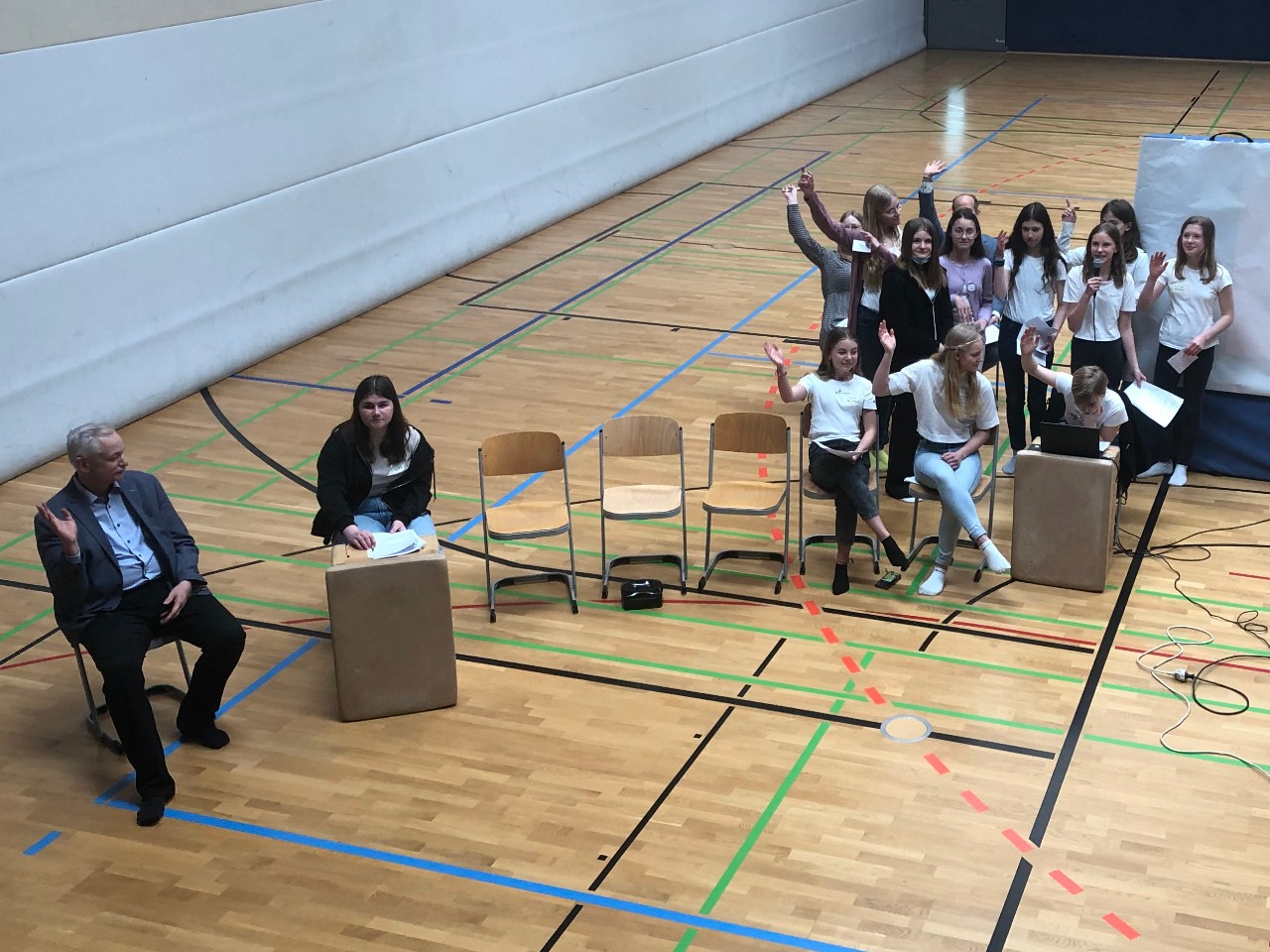 Der Vorstand der neuen Schülergenossenschaft wird gewählt