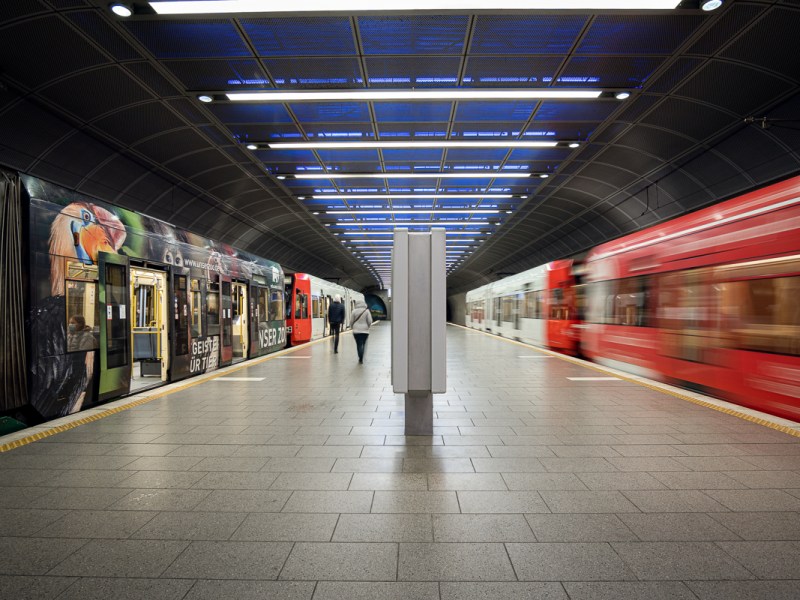 KVB schränkt Betrieb der Linie 1 im Sommer ein