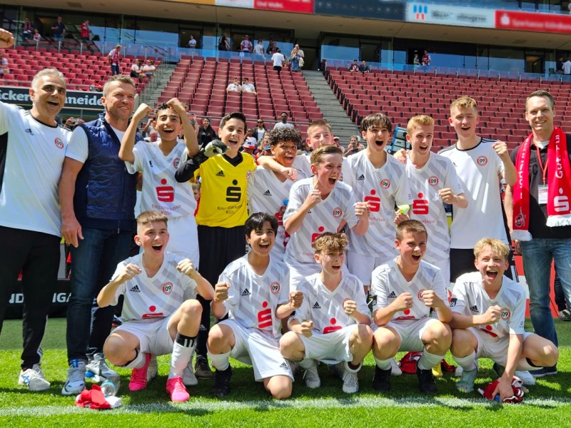 D-Jugend des SV 09 trumpft beim JugendCup der KSK Köln groß auf