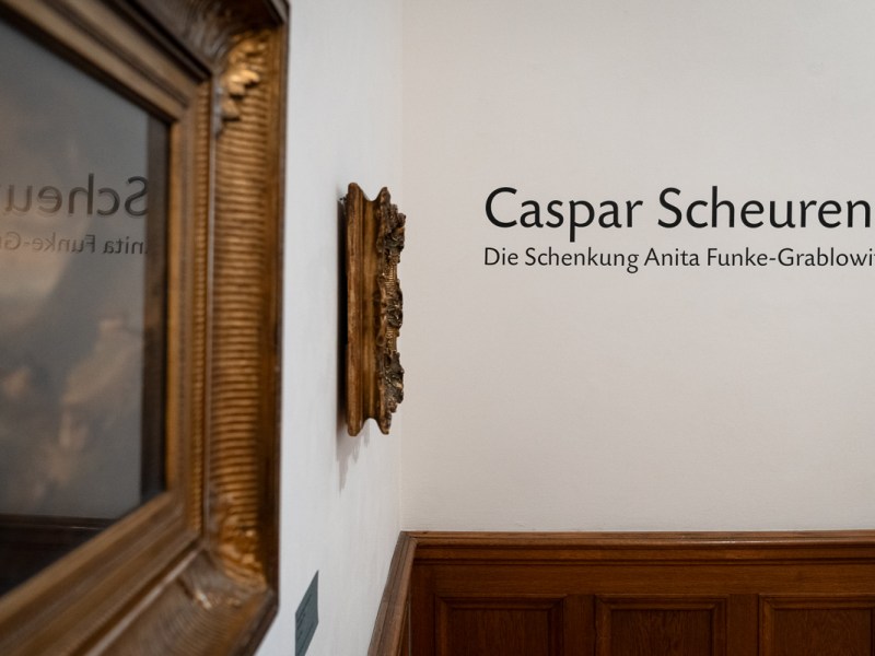 „Ewige Poesie“: Landschaftsmaler Caspar Scheuren im Kabinett Villa Zanders