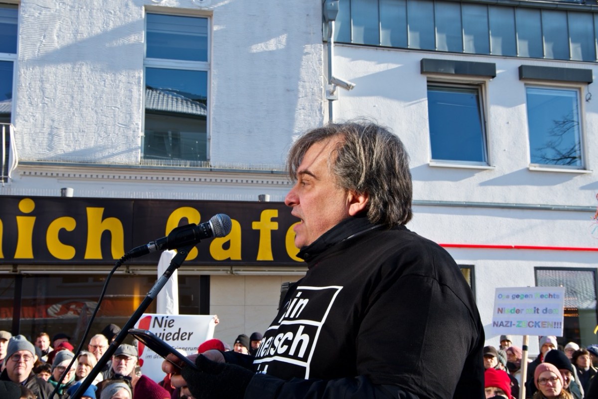 Demo AfD Santillan Georg Kürten