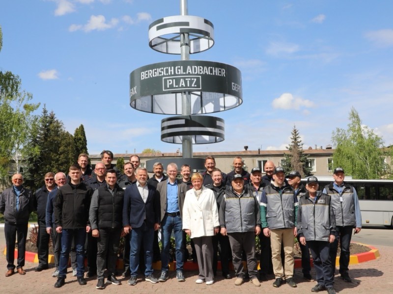 Drei Jahre nach der Befreiung: GL steht an Butschas Seite