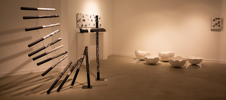 Ein Blick in die Ausstellung