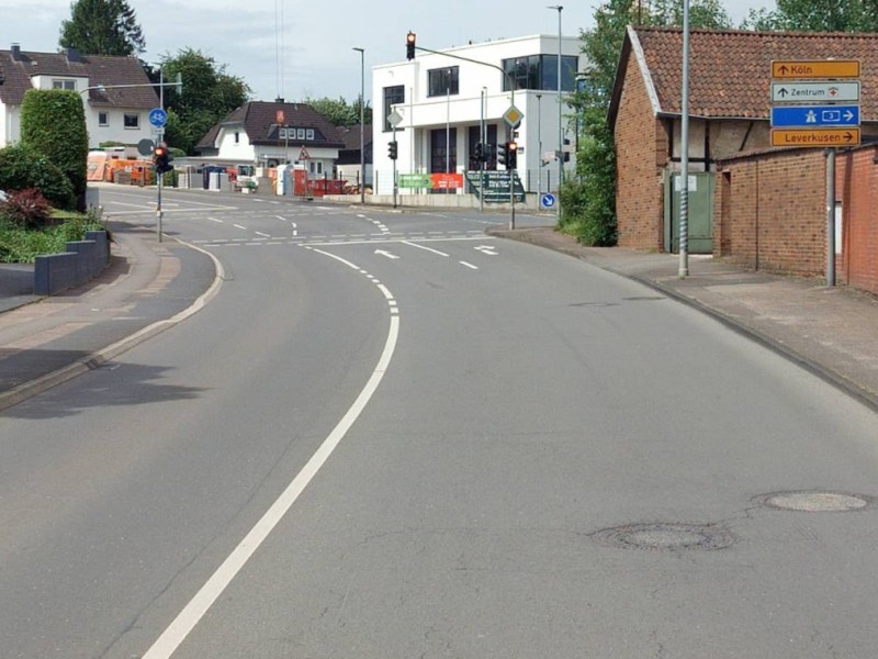 Ab Montag gilt in Schildgen die Einbahnstraßen-Regelung