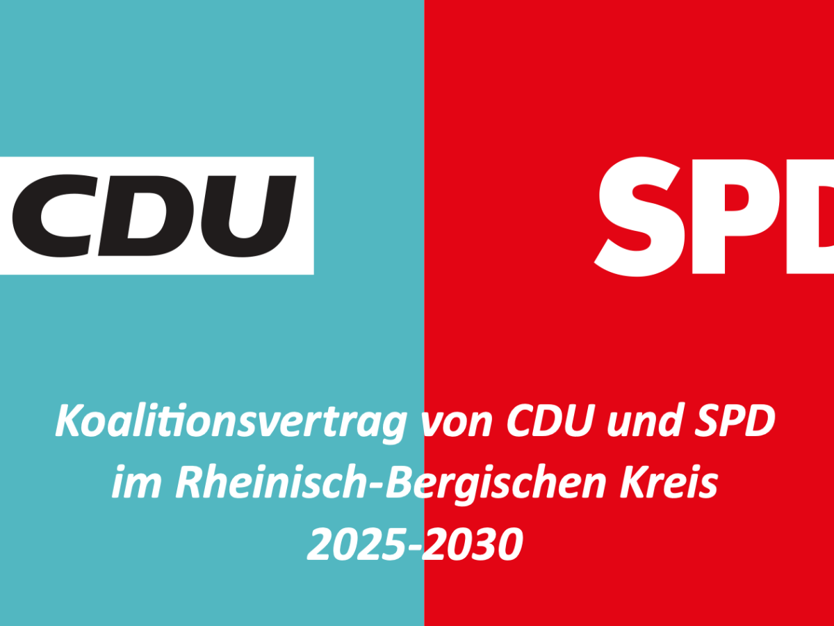 CDU und SPD schließen sich im Kreistag zur Koalition zusammen