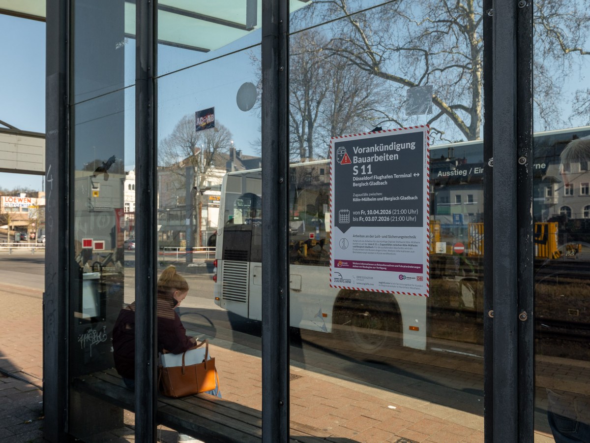 Mit Bus und Rad nach Köln: Bahn bietet für S 11-Sperrung zweite Ersatzlinie an