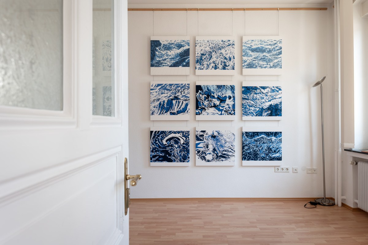 50 Shades of Blue:  Partout zeigt „Blaue Horizonte” von Jovita Majewski