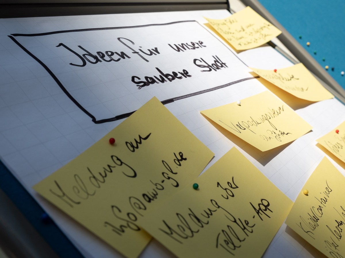 „Unsere Stadt ist so sauber, wie wir uns verhalten“