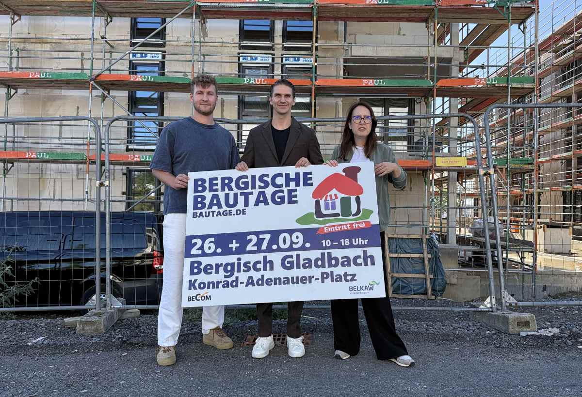 Bergische Bautage decken beim Bauen und Modernisieren die ganze Palette ab