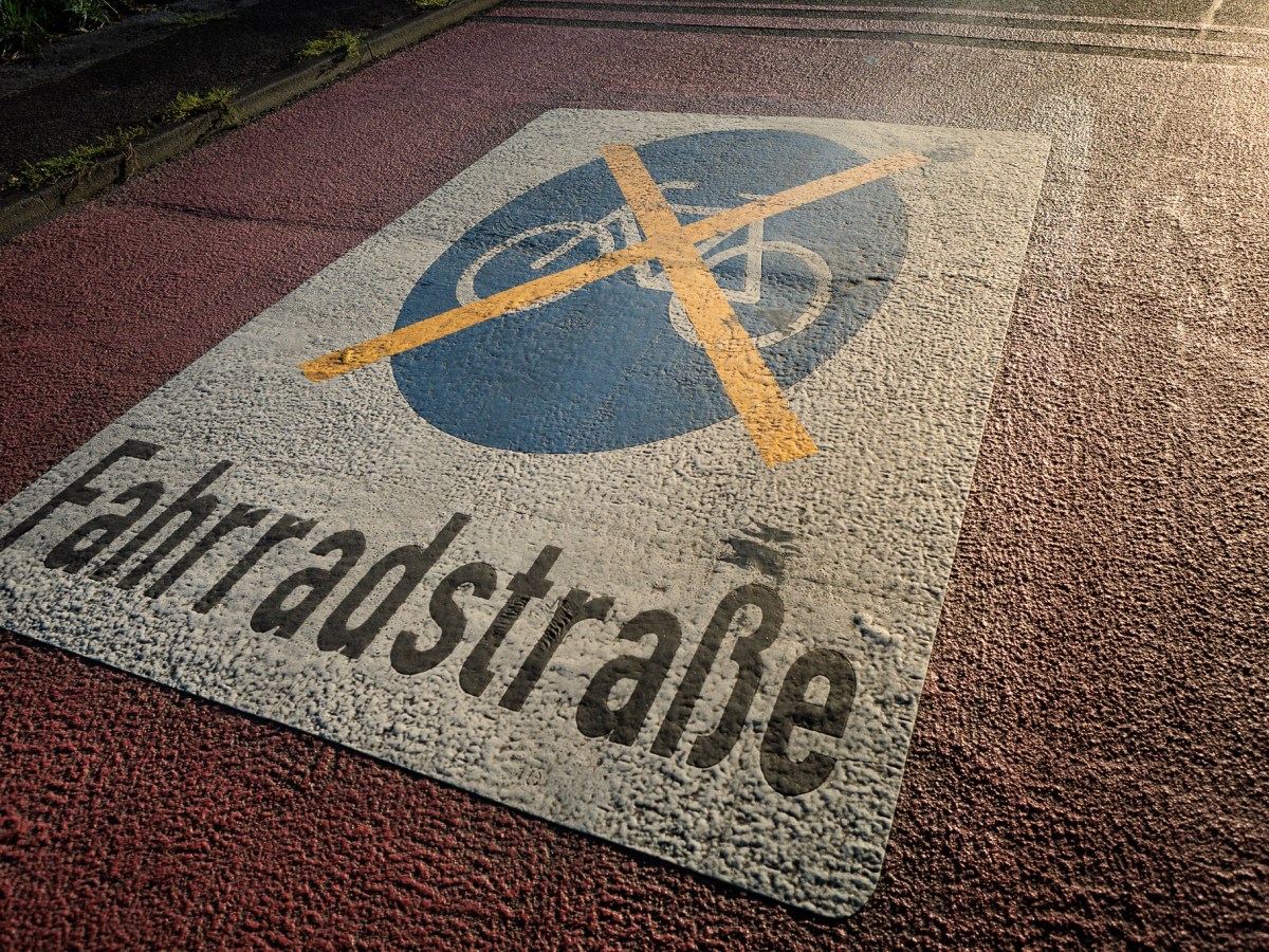 CDU drückt das Aus aller Fahrradstraßen durch